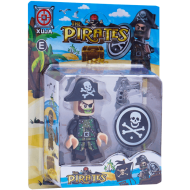 Minifigurina lego pirat cu accesorii
